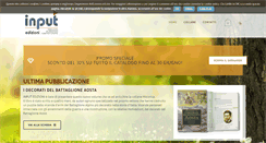 Desktop Screenshot of inputedizioni.com